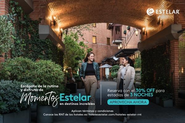 PROMO DESESTRÉSATE “30%OFF⭐ Hotel ESTELAR Milla de Oro Medellín