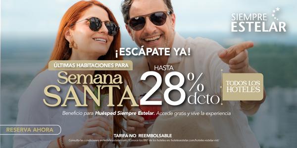 Últimas habitaciones para Semana Santa ESTELAR Milla de Oro Colombia - Medellín Últimas habitaciones para Semana Santa ESTELAR Milla de Oro Colombia - Medellín