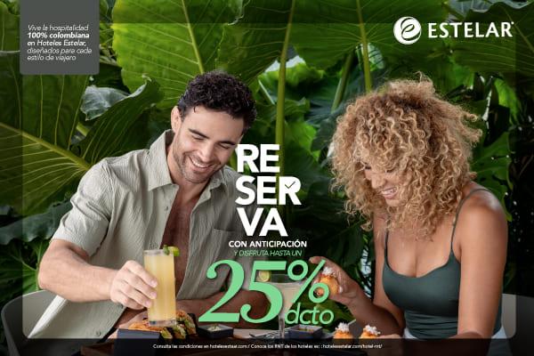 Reserva con anticipación ESTELAR Milla de Oro Colombia - Medellín Reserva con anticipación ESTELAR Milla de Oro Colombia - Medellín